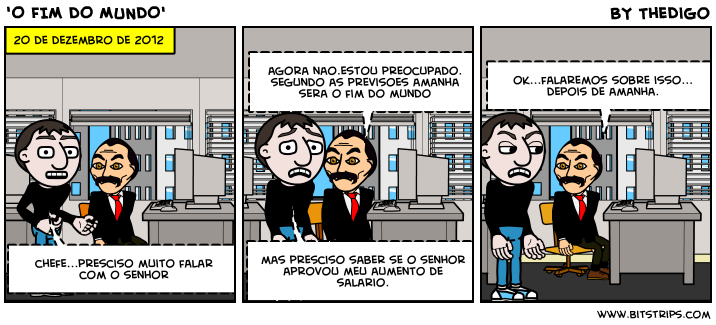 'O FIM DO MUNDO'