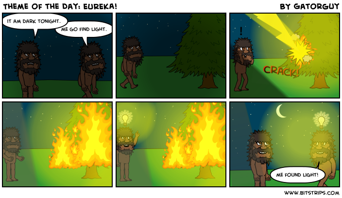 Theme of the Day: EUREKA!
