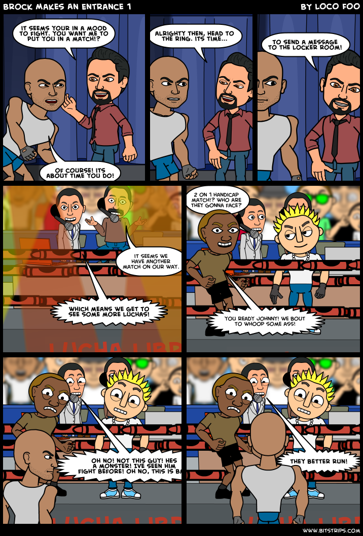 Brock Makes An Entrance 1