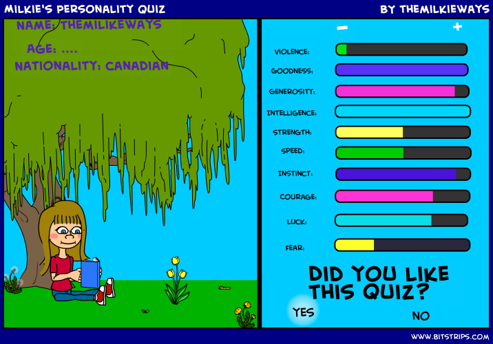 Milkie's Personality Quiz