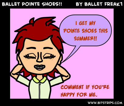 Ballet Pointe Shoes!!