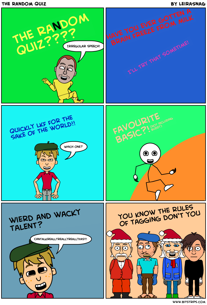 the random quiz