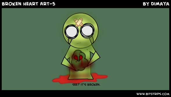 Broken Heart Art-5 