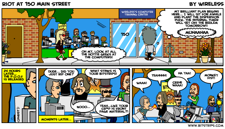 Riot at 150 Main Street