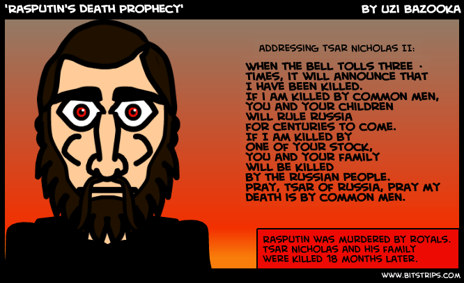 'Rasputin's Death Prophecy'