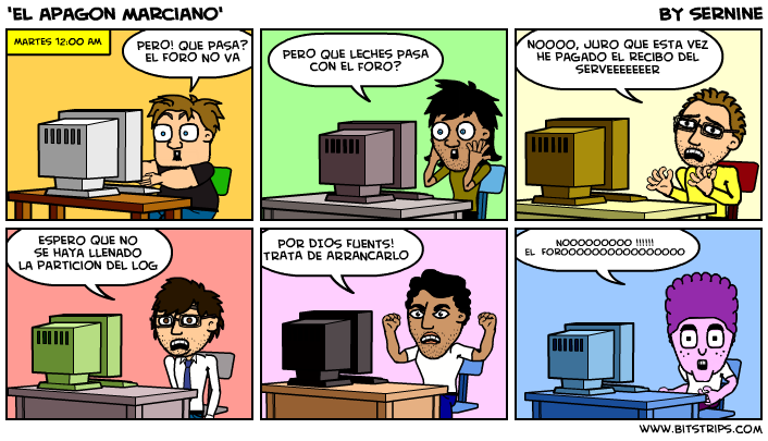 'El apagon marciano'