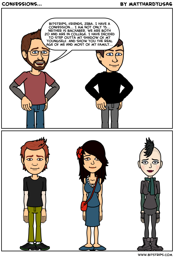 Confessions...