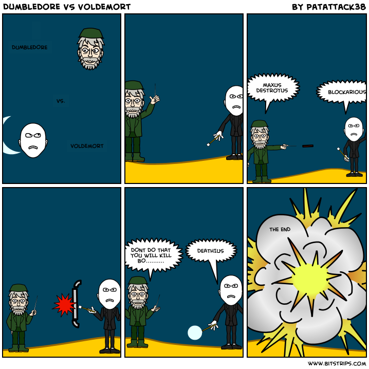 Dumbledore VS Voldemort