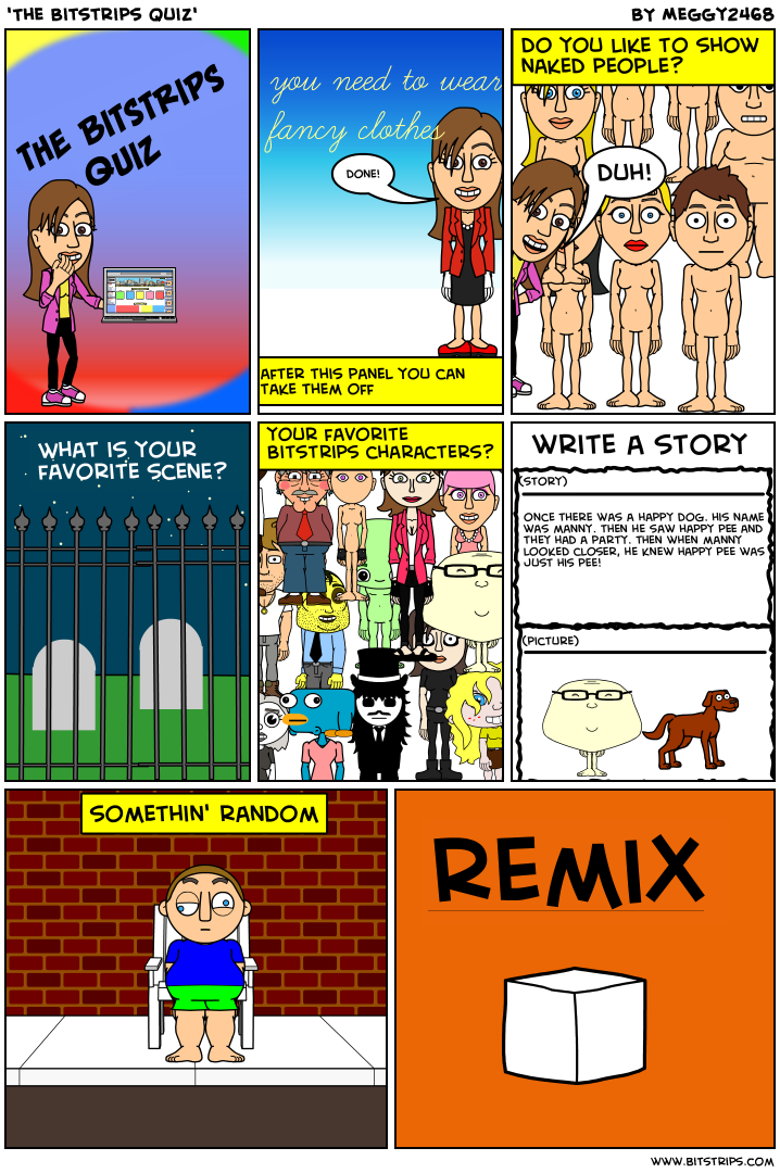 'The Bitstrips Quiz'
