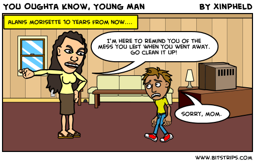 You Oughta Know, Young Man