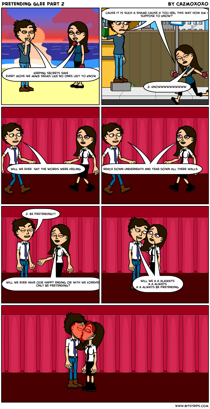 Pretending glee part 2