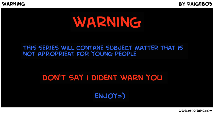 warning