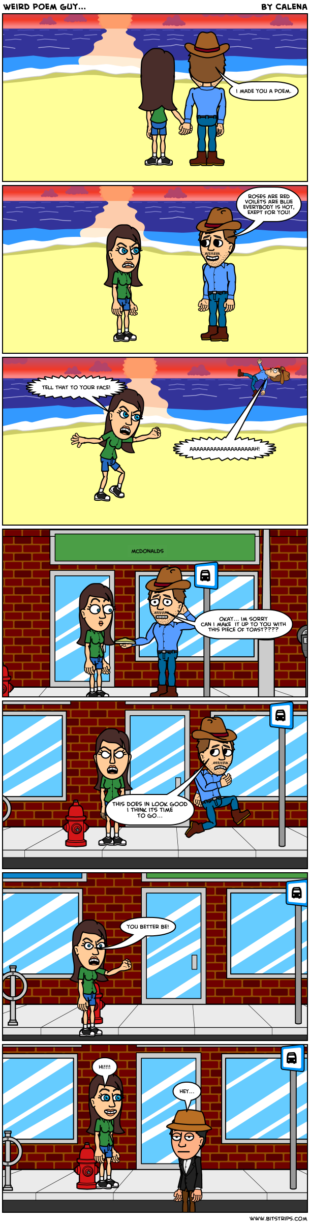 Weird poem guy...
