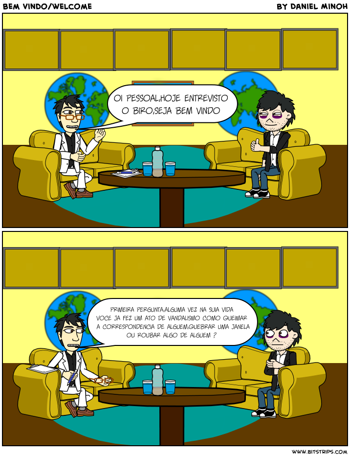 bem vindo/welcome