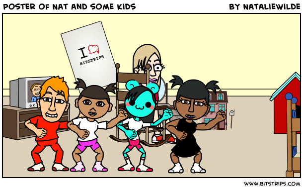 Poster of Nat and some kids