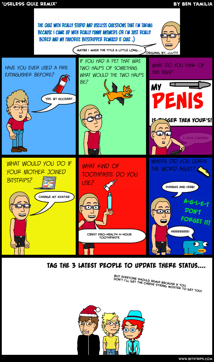 'Useless quiz remix'