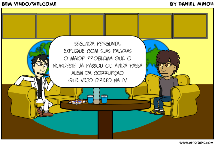 bem vindo/welcome