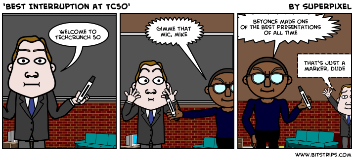 'Best Interruption at TC50'