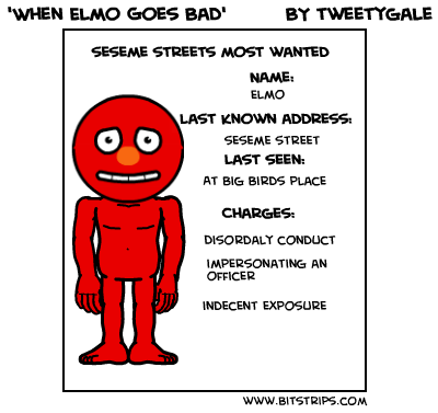 'When Elmo Goes Bad'