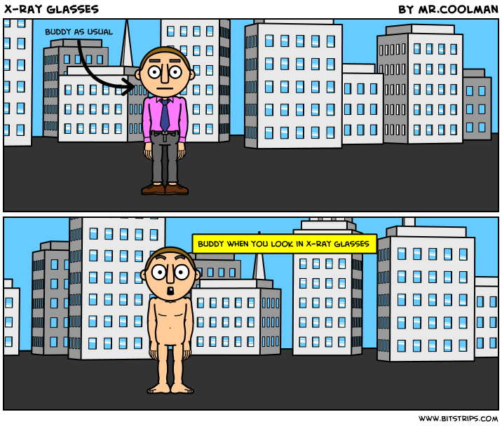 xray glasses Bitstrips