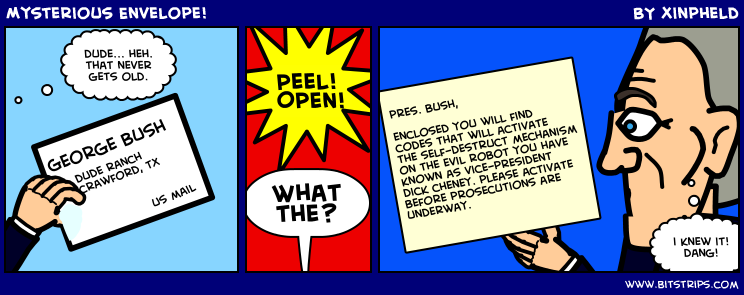 Mysterious Envelope!