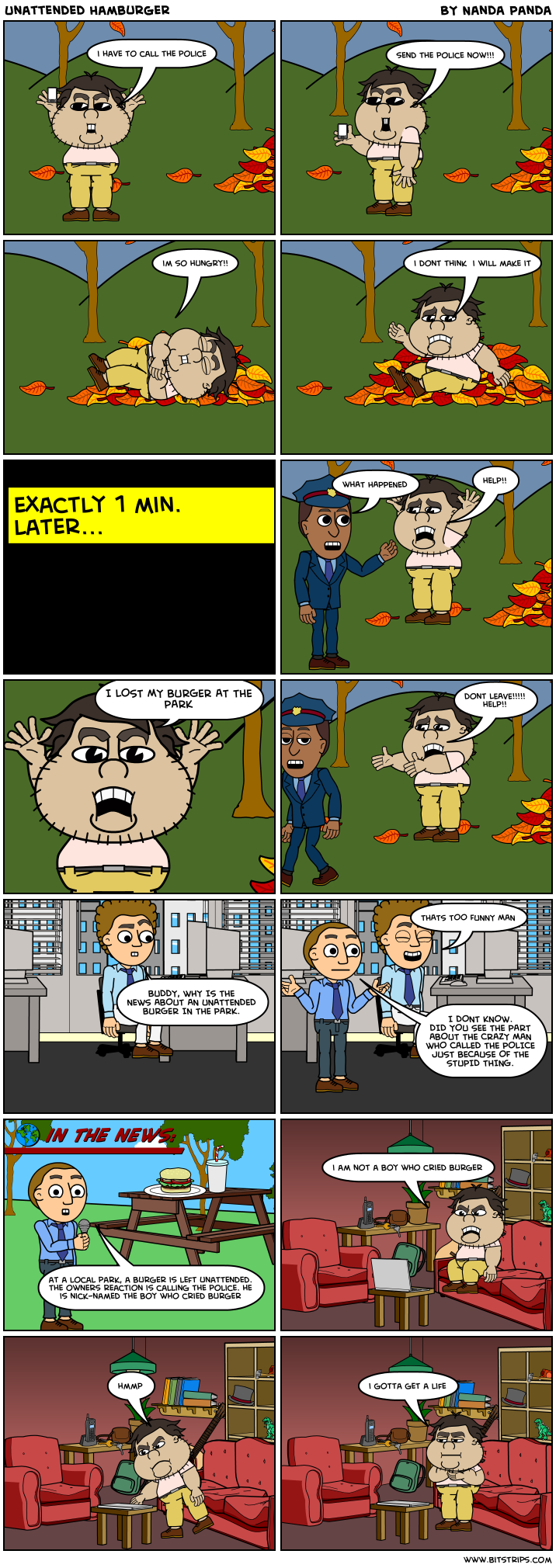Unattended Hamburger