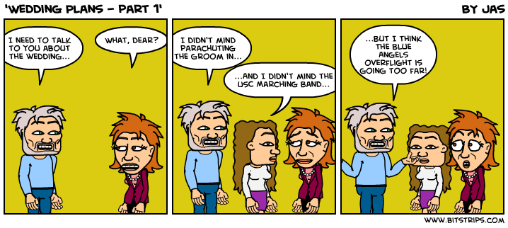 'Wedding Plans - part 1'