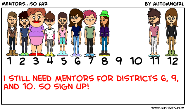 Mentors...so far
