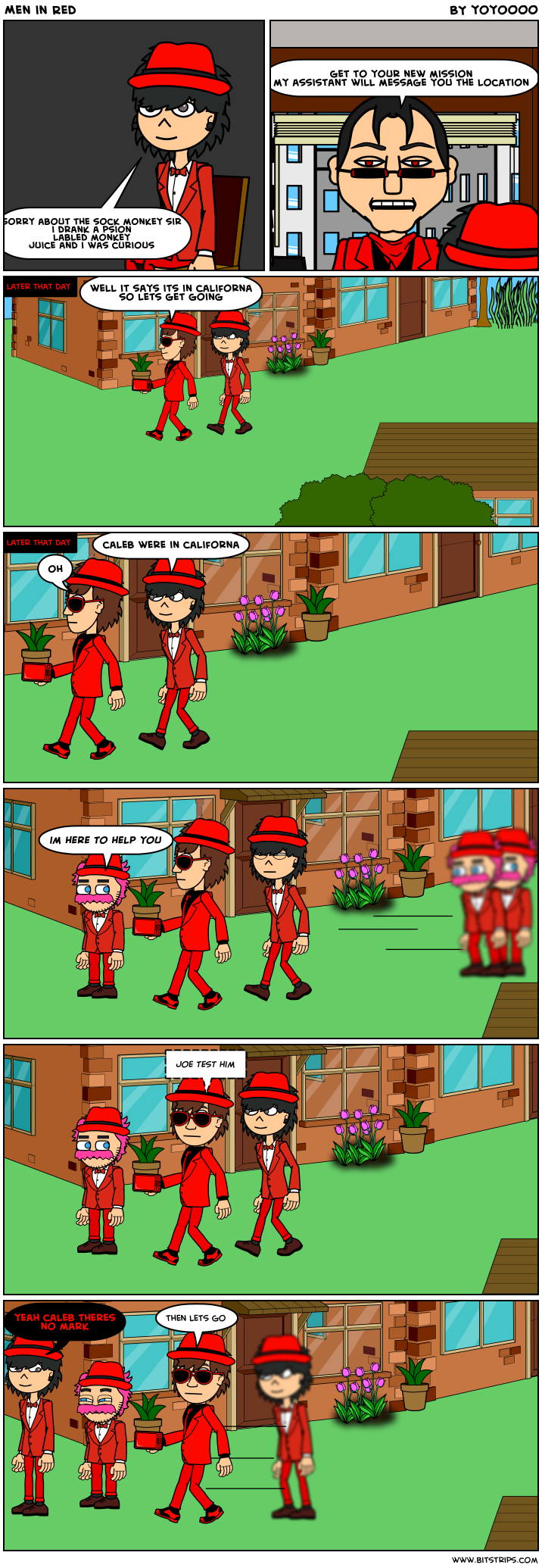 Men in Red