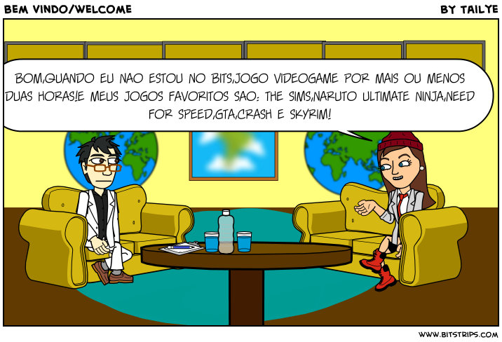 bem vindo/welcome
