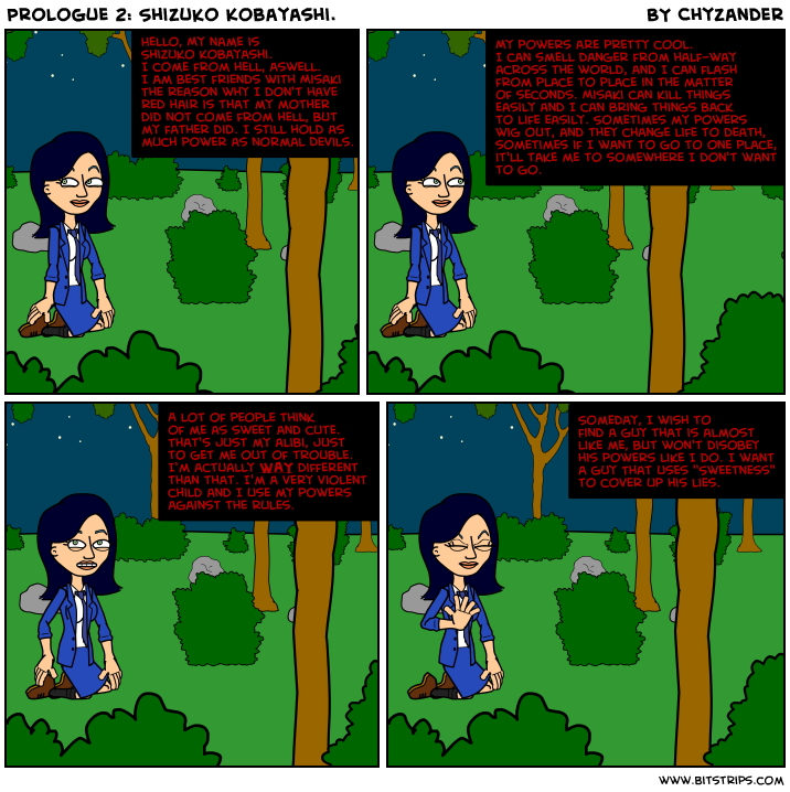 Prologue 2: Shizuko Kobayashi.