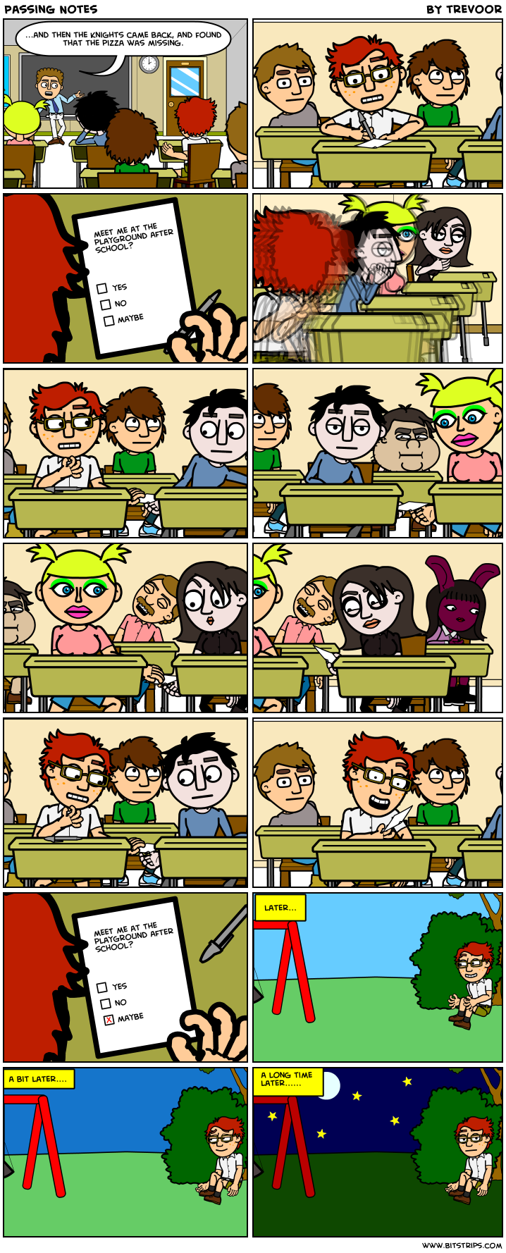 Passing Notes