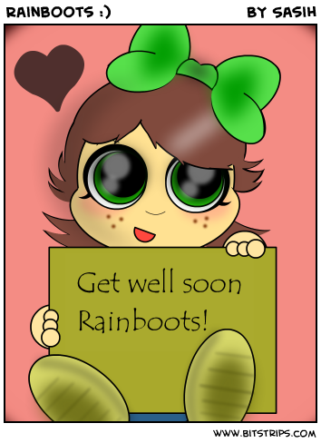 Rainboots :)