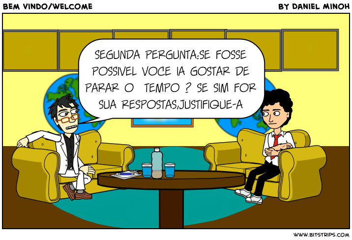 bem vindo/welcome