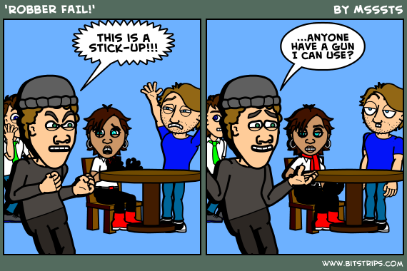 'Robber FAIL!'