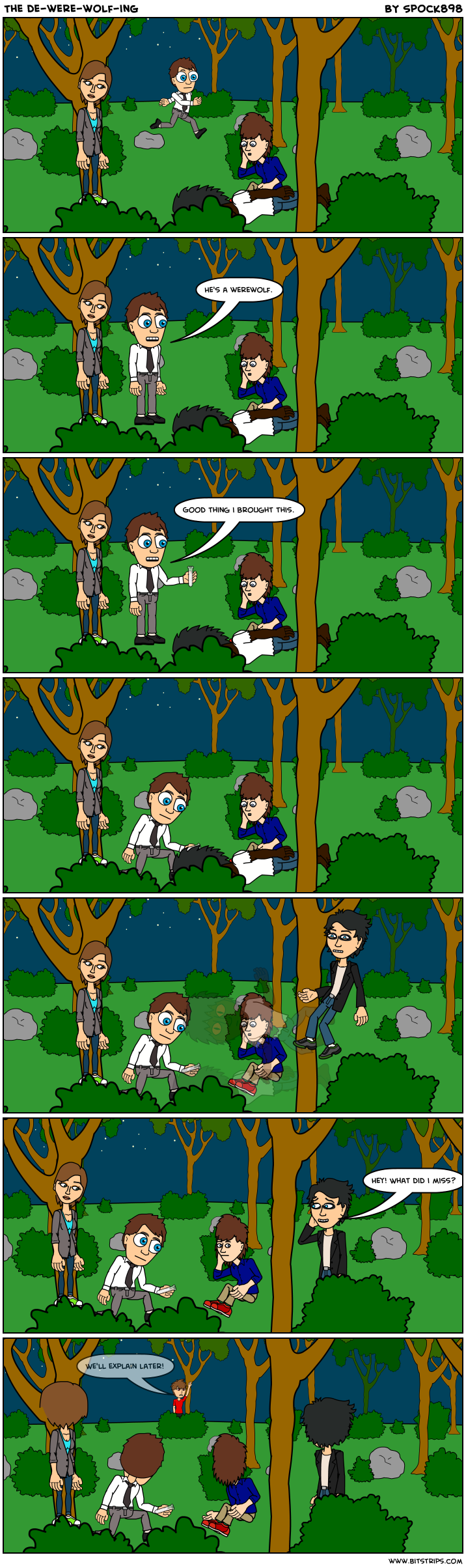 The de-were-wolf-ing