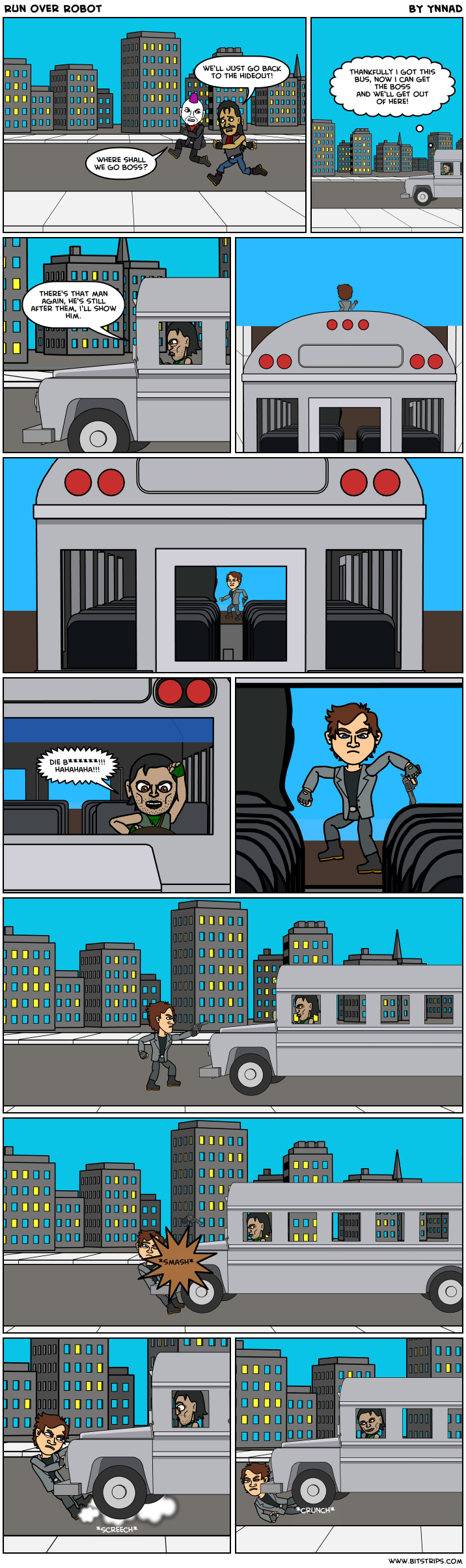 Run over Robot
