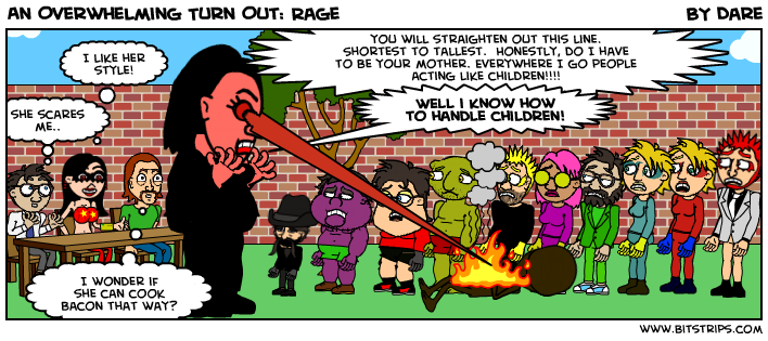 An Overwhelming Turn Out: Rage