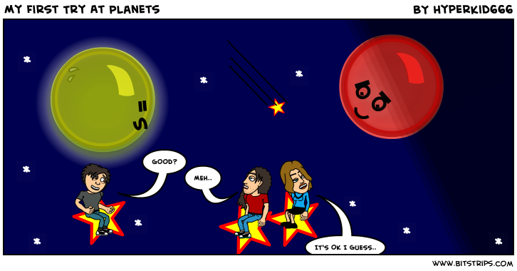 My First Try At Planets