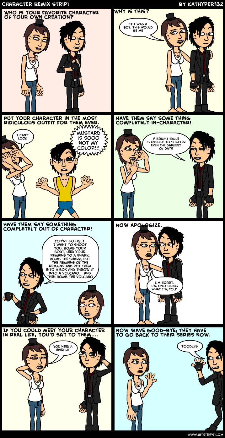 Character Remix Strip!