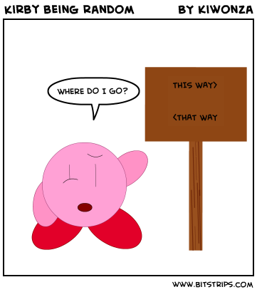 kirby being random