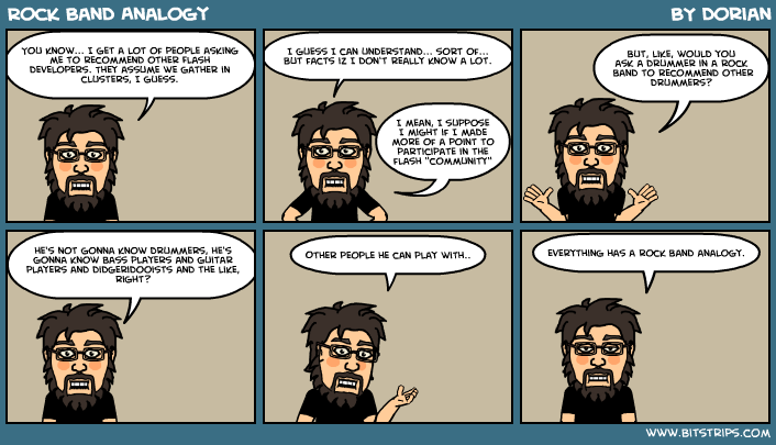 Rock Band Analogy