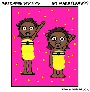 Matching sisters 