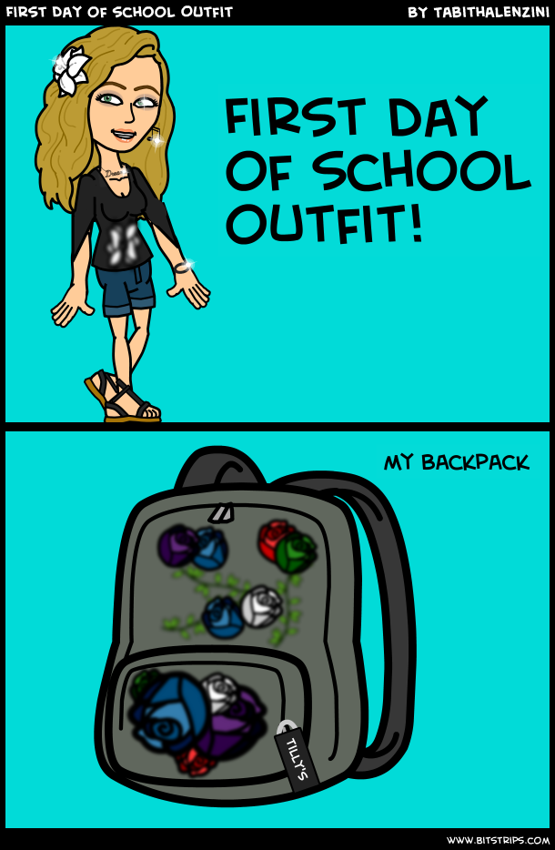 First Day of school Outfit