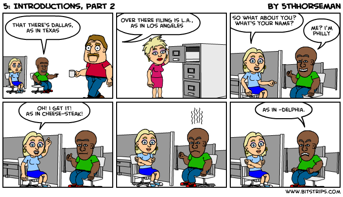 5: Introductions, Part 2