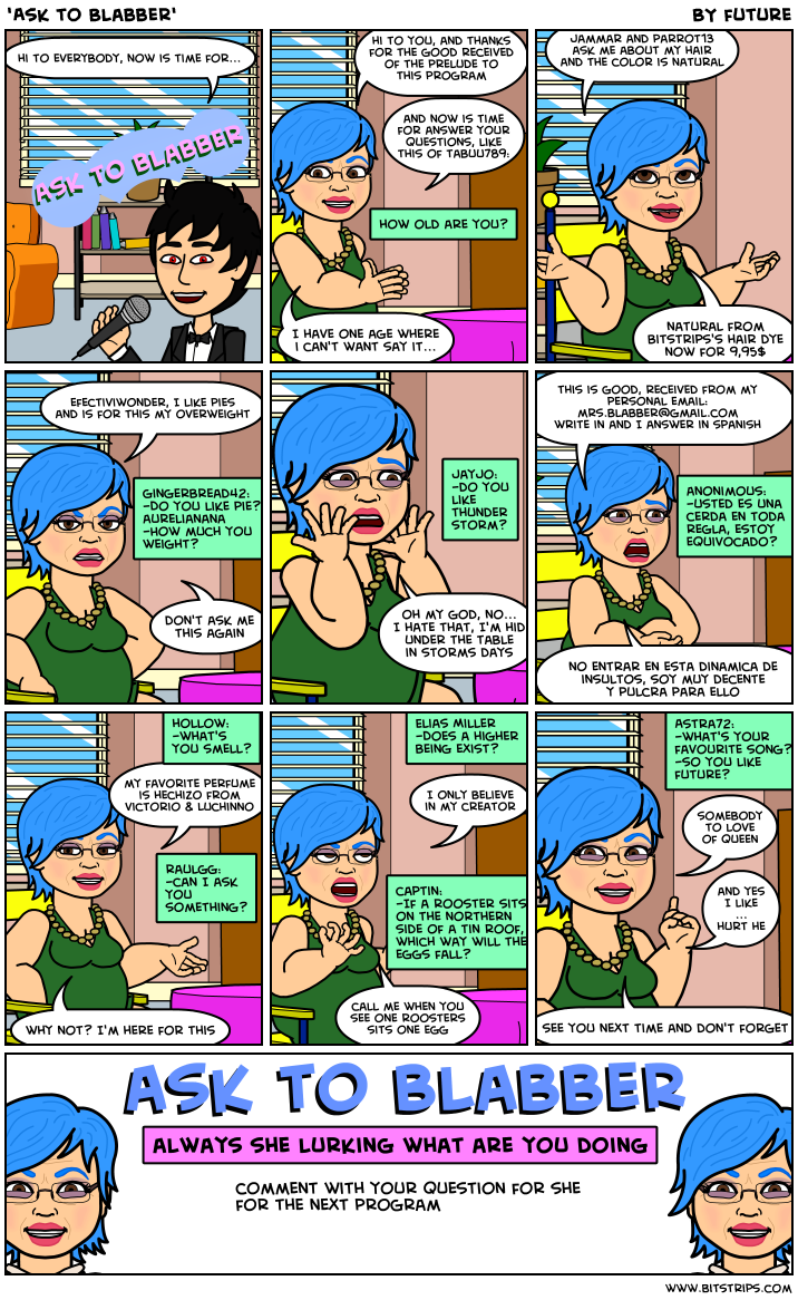 'Ask to Blabber'