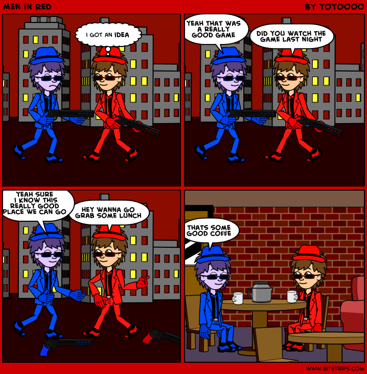 Men in Red