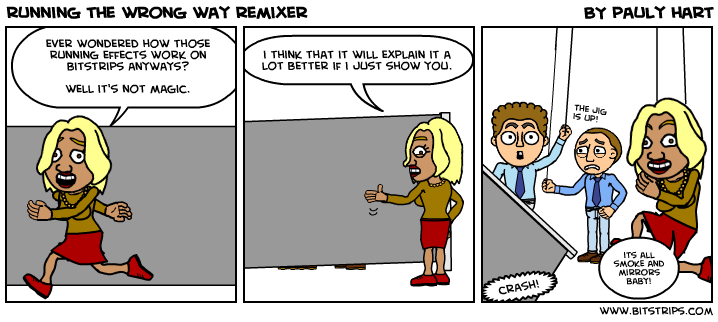 running the wrong way remixer