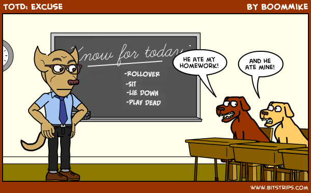 TotD: Excuse