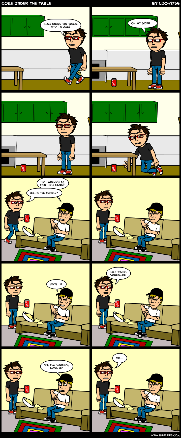 Coke Under The Table